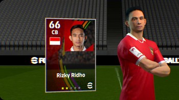 Rizky Ridho. Foto: (eFootball 2024).