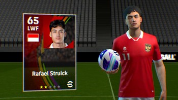 Rafael Struick. Foto: (eFootball 2024).