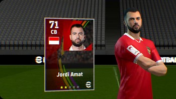 Jordi Amat. Foto: (eFootball 2024).