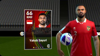 Yakob Sayuri. Foto: (eFootball 2024).