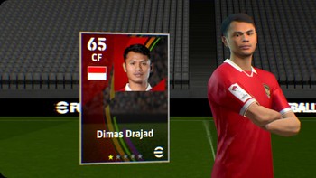 Dimas Drajad. Foto: (eFootball 2024).