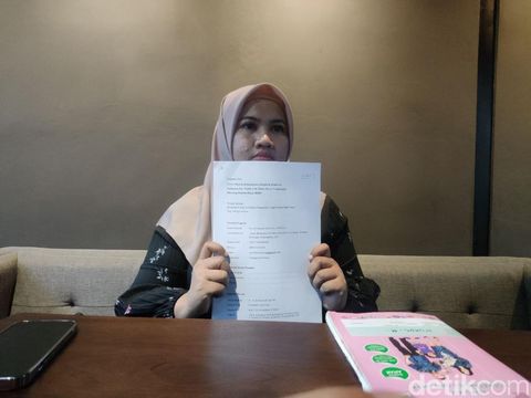 Nurul Hidayah Isnaniyah (36) saat ditemui wartawan di salah satu kafe di Wonosari, Gunungkidul, Kamis (4/7/2024).