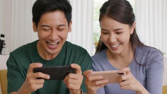 Ilustrasi bermain Lucky Egg Lazada