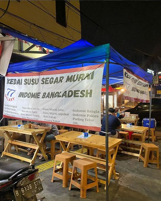 Ini 5 Warung Makan Tenda Kaki Lima yang Viral di Tebet