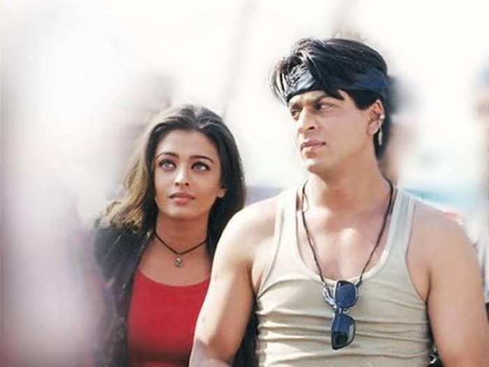 Josh Cuplikan adegan Shah Rukh Khan dan Aishwarya Rai di Josh.
