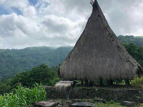 Kampung Adat Saga terletak di Desa Saga, Kecamatan Detusoko, Kabupaten Ende, NTT. (Instagram @overlandboys)