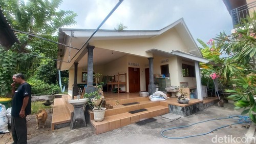 Kondisi rumah kos Raden Soekemi di Jalan Gunung Batur Nomor 1, Banjar Paketan, Buleleng, Juni 2024.