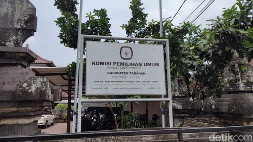 KPU Tabanan, Kamis (5/7/2024). (Ahmad Firizqi Irwan)