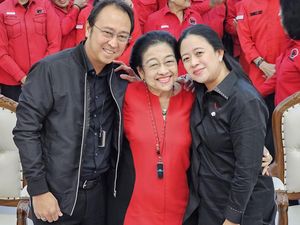 Potret Mesra Megawati Bersama Puan dan Prananda di Sekolah PDIP