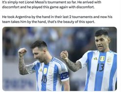 Emi Martinez Sakti Adu Penalti dan Messi Meringis Ramaikan Linimasa