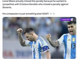 Emi Martinez Sakti Adu Penalti dan Messi Meringis Ramaikan Linimasa