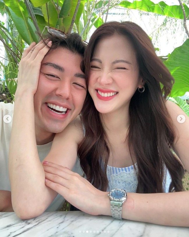 Kabar mengejutkan datang dari pasangan artis Thailand, Nine Naphat dan Baifern Pimchanok yang mengumumkan putus. Alasan perpisahannya semakin menyayat hati dan membuat penggemar histeris. Foto: dok. Instagram @naphat_nine