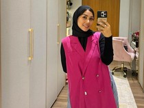 Baru Sebulan Ditempati, Atap Rumah Nisya Ahmad Ambruk Bak Air Terjun