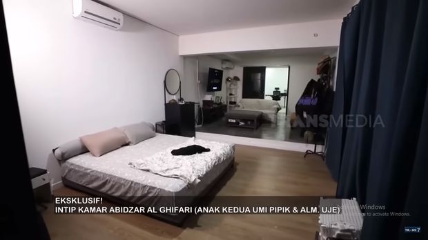 Penampakan kamar Abidzar.