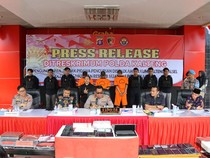 Polda Kalteng Tangkap Komplotan Pencuri Aset Sekolah Lintas Provinsi