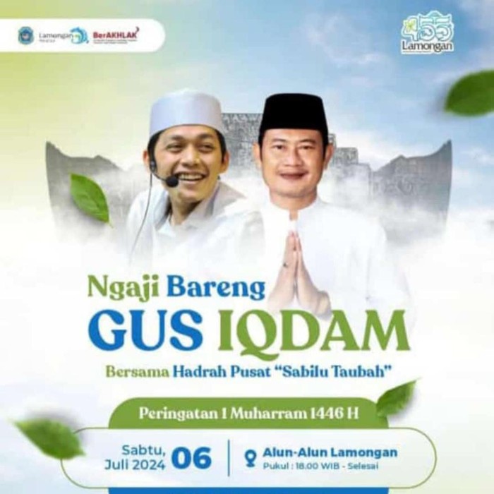 Poster Pengajian Gus Iqdam