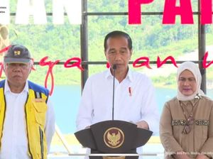 Jokowi Resmikan Bendungan Pamukkulu Sulsel Rp 1,6 T, Dibangun 7 Tahun