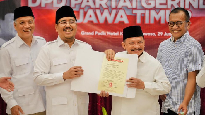 Rekom Gerindra Jatim