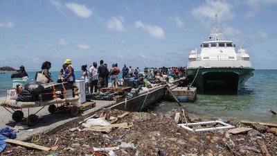 Ribuan Rumah di Grenada Hancur Disapu Badai, Warga Dievakuasi