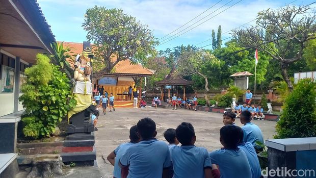 Suasana SD Negeri 1 Paket Agung, Buleleng, Bali, Juni 2024.