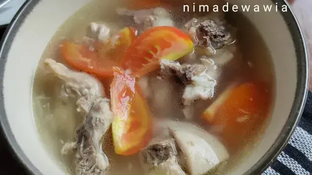 Waingapu Chicken Soup. (Cookpad/@wawianimade)