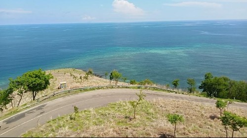 Tanjung Kajuwulu di Maumere, Nusa Tenggara Timur (NTT). (Tangakapan layar Google earth/Rahmat abidin)
