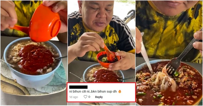 Tuang Semangkuk Sambal ke Dalam Sup, Pria Ini Langsung Viral