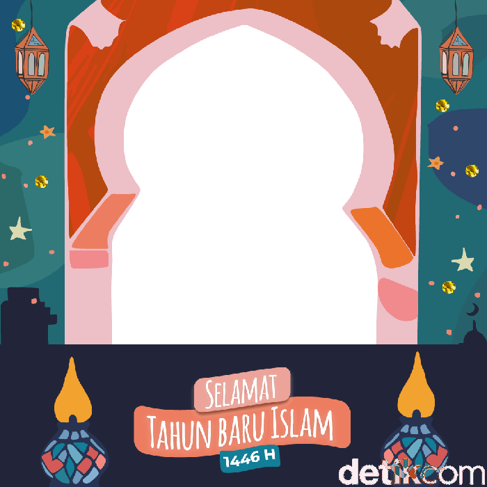 Unduh Gratis 25 Twibbon Eksklusif untuk Merayakan Tahun Baru Islam 2024 di Platform Medsos Anda!