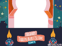 Tahun Baru 1446 Hijriah: Makna dan 25 Twibbon Keren untuk Ramaikan Perayaan
