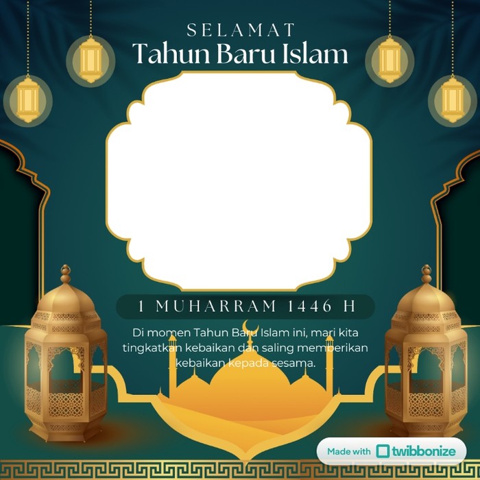 Twibbon Tahun Baru Islam 2024