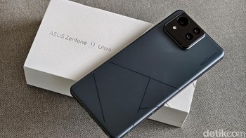 Di Indonesia, harga Asus Zenfone 11 Ultra 12GB/256GB: Rp 10.999.000 (tersedia semua pilihan warna). Foto: Adi Fida Rahman/detikINET