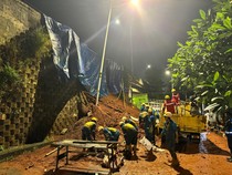 Dinding Penahan Tanah di Tol JORR Longsor, Jasa Marga Turun Tangan
