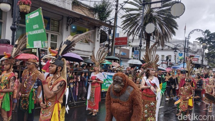 Kemeriahan Festival Asia Africa 2024 di Bandung, Sabtu (6/7/2024)