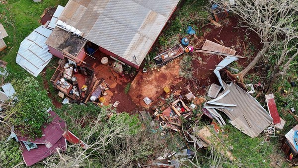 Kerusakan Akibat Terjangan Badai Beryl di Jamaika