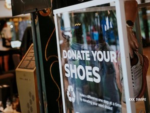 5 Hal Menarik di Mandiri Jogmar 2024, Aksi Donasi Sepatu-Daur Ulang Sampah