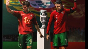 Atas kekalahan Portugal dari Prancis, berakhir sudah perjalanan Cristiano Ronaldo di Euro 2024. Foto: (Twitter).