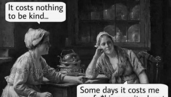 Kadang capek jadi orang baik, tapi jangan berhenti jadi orang baik. Foto: Classical Sarcasm - Classical art memes via Bored Panda