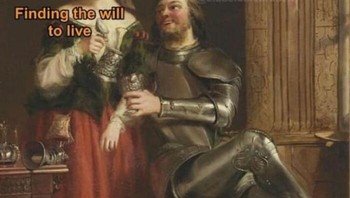 Setiap pagi butuh semangat untuk menjalani kehidupan. Foto: Classical Sarcasm - Classical art memes via Bored Panda