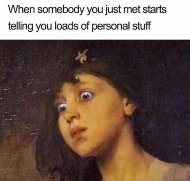 Meme Zaman Klasik Gambarkan Capeknya Bersosialisasi, Pas Buat Introvert
