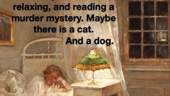 Memang sibuk, sibuk me time. Foto: Classical Sarcasm - Classical art memes via Bored Panda