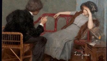 Sekali ketemu saja sudah cukup. Foto: Classical Sarcasm - Classical art memes via Bored Panda