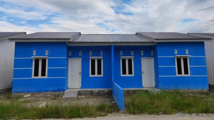 Penampakan rumah di Medang Permai Indah.