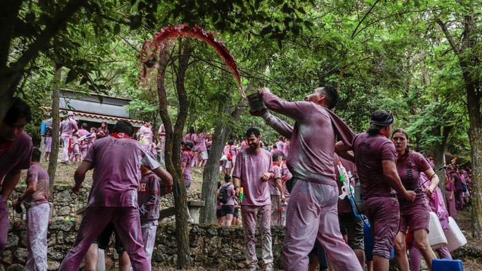 La Batalla del Vino, perang wine di Spanyol
