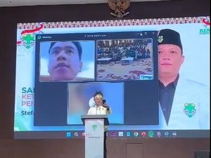 Gibran Beri Sapa di Rapimnas PP Pemuda Katolik, Bahlil Ngaku Kaget
