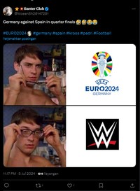 Spanyol Vs Jerman di perempatfinal Euro 2024 selesai. Tim Matador menang 2-1. Netizen puji penampilan Lamine Yamal, tapi satu sisi geram dengan Toni Kroos.