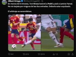Spanyol Vs Jerman: Netizen Puji Lamine Yamal, Bingung Kroos Tak Dikartu