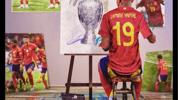 Apakah sepak terjangnya bisa mengikuti Lionel Messi? Mari kita tunggu, mengingat perjalanannya masih panjang. Foto: (Twitter).
