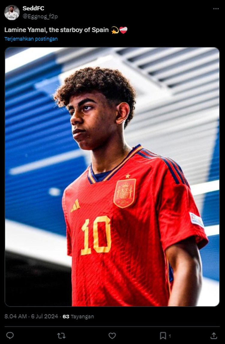 Spanyol Vs Jerman di perempatfinal Euro 2024 selesai. Tim Matador menang 2-1. Netizen puji penampilan Lamine Yamal, tapi satu sisi geram dengan Toni Kroos.