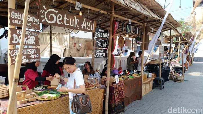 Suasana Pasar Kangen di TBY Jogja 2024. Foto diambil Sabtu (6/7/2024).