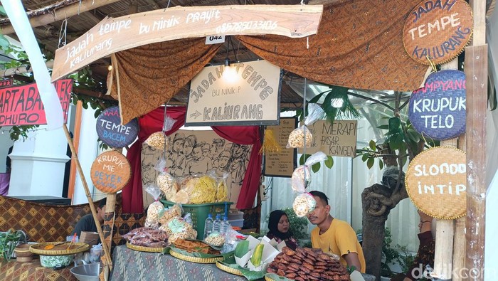 Suasana Pasar Kangen TBY Jogja 2024. Event ini digelar 4 Juli sampai 13 Juli 2024